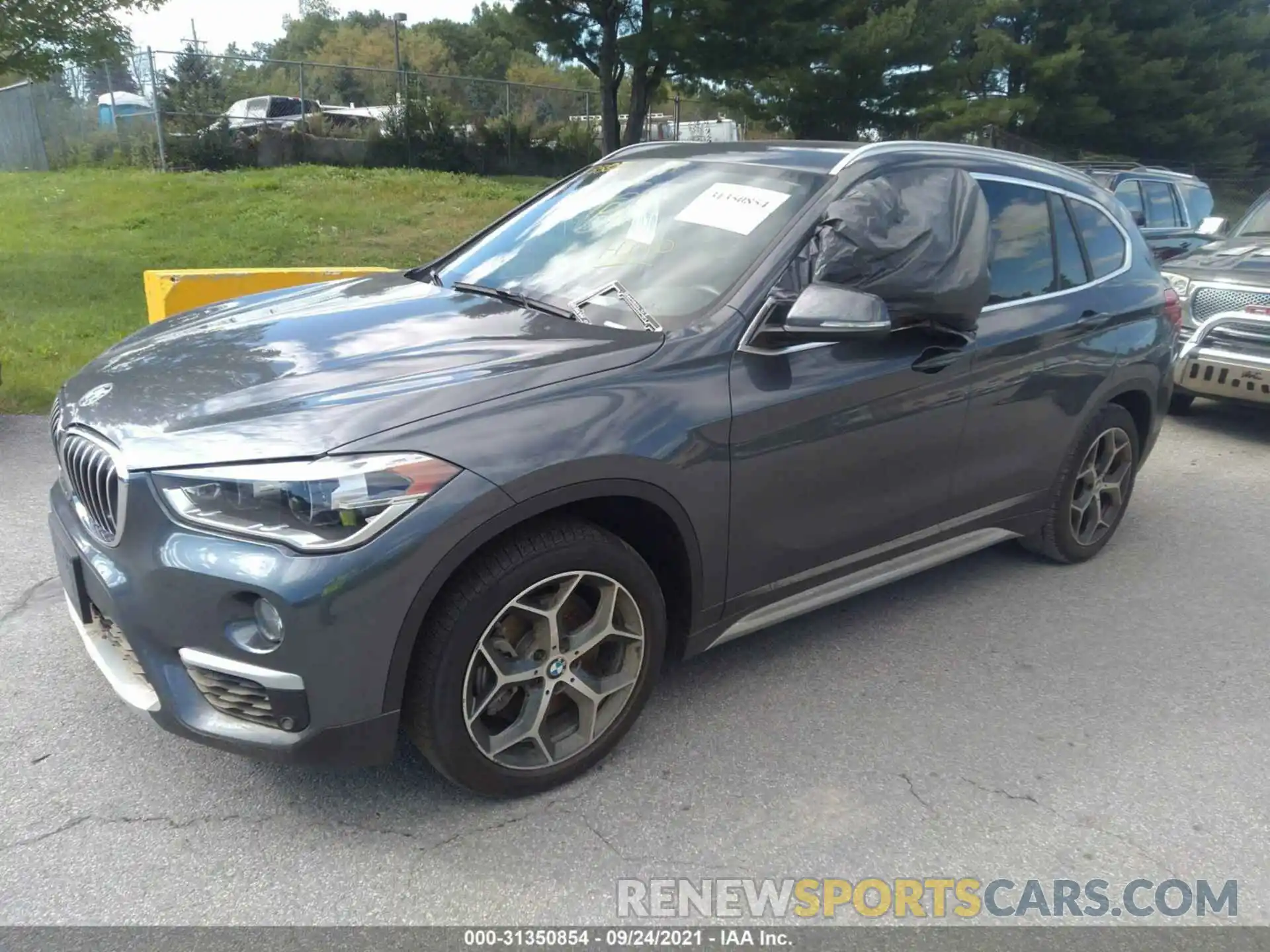 2 Photograph of a damaged car WBXHT3C55K3H36815 BMW X1 2019