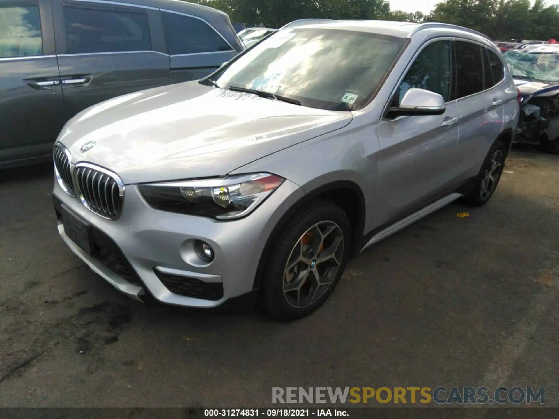 2 Photograph of a damaged car WBXHT3C55K5L38652 BMW X1 2019