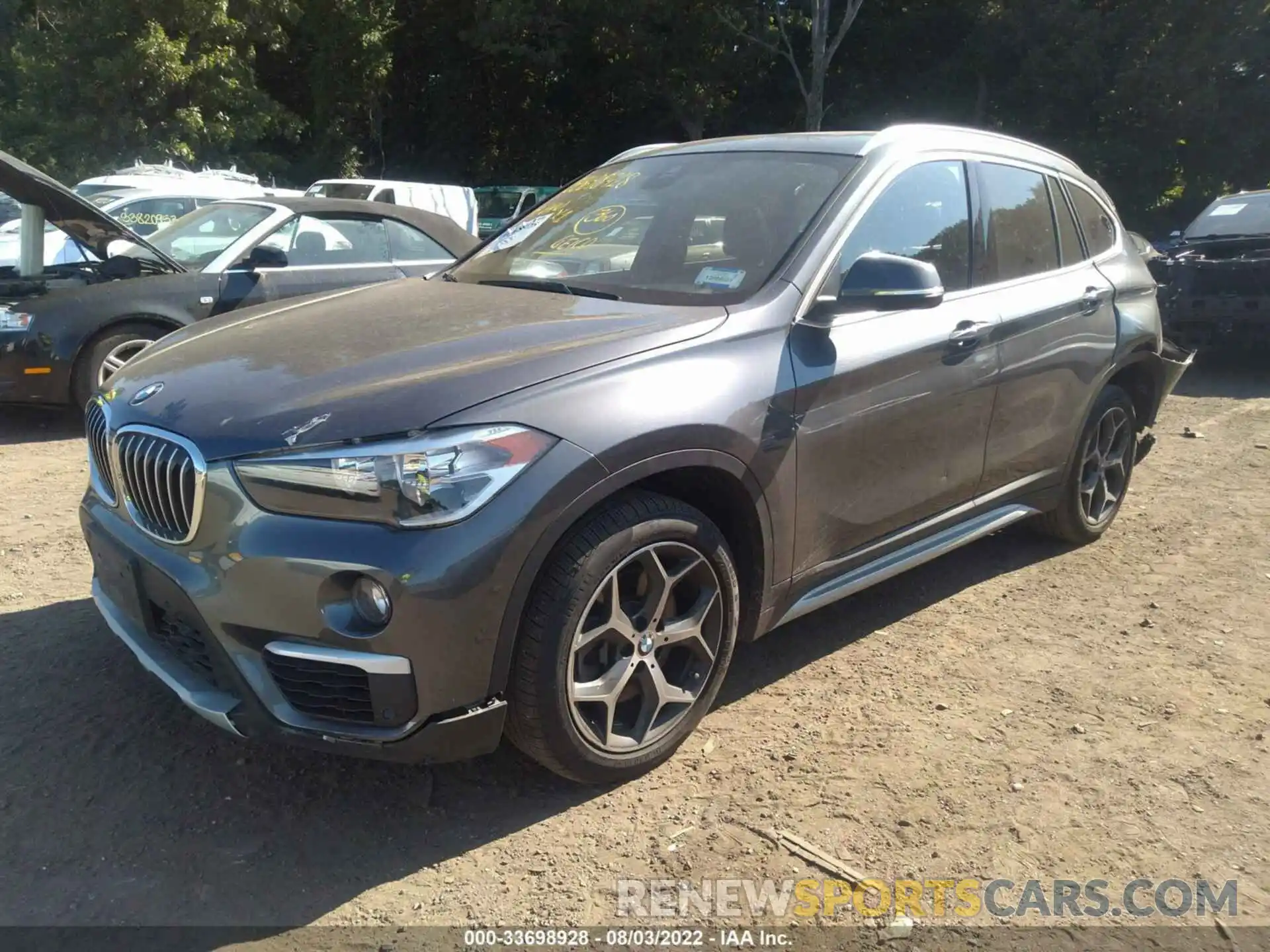 2 Фотография поврежденного автомобиля WBXHT3C55K5L91402 BMW X1 2019