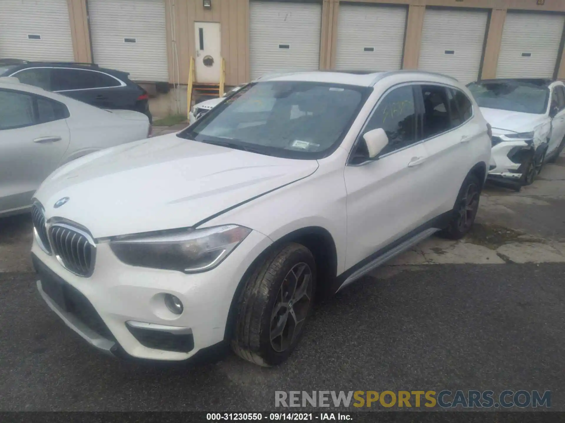 2 Photograph of a damaged car WBXHT3C56K3H34457 BMW X1 2019