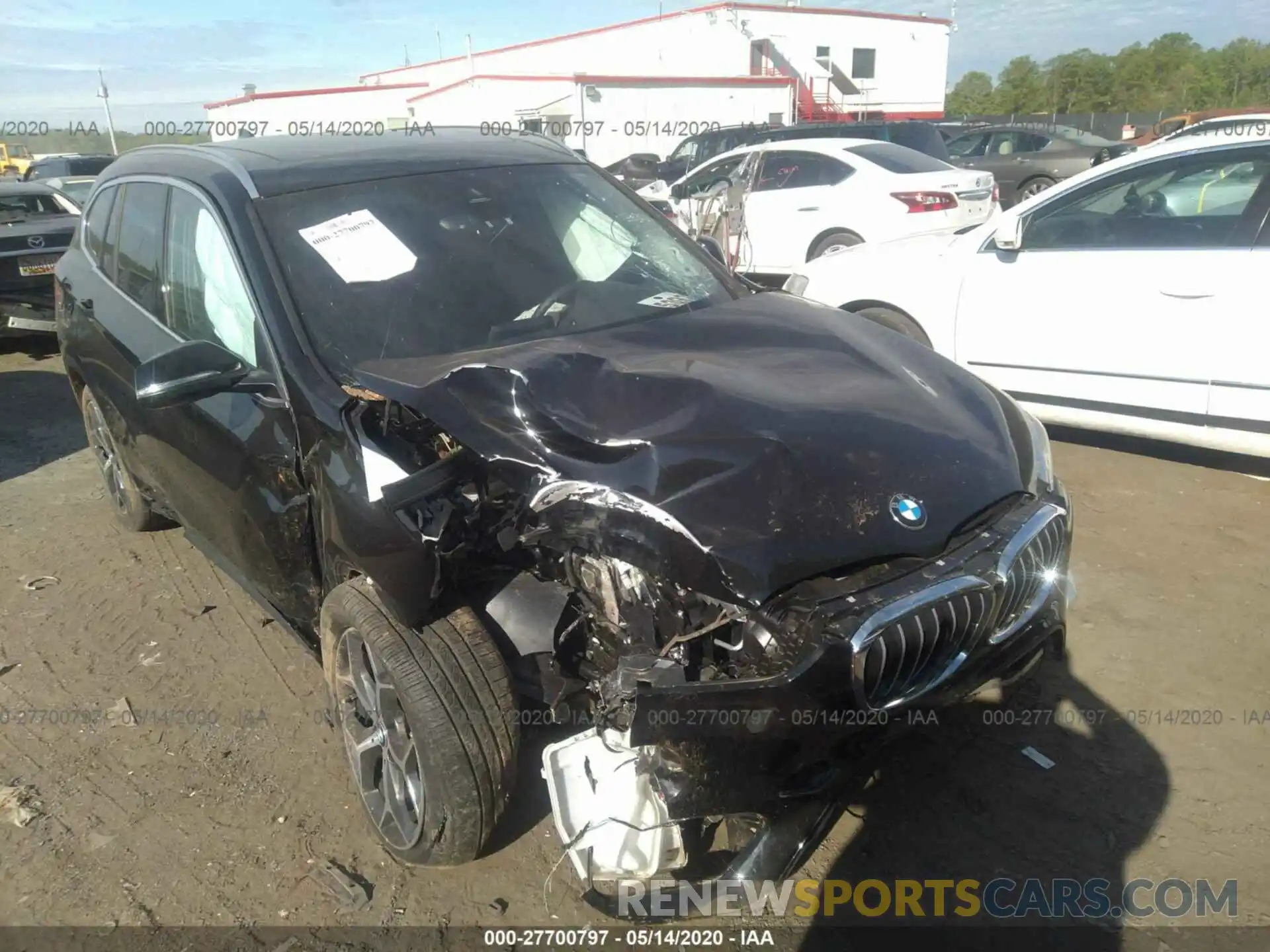 6 Photograph of a damaged car WBXHT3C56K3H34782 BMW X1 2019