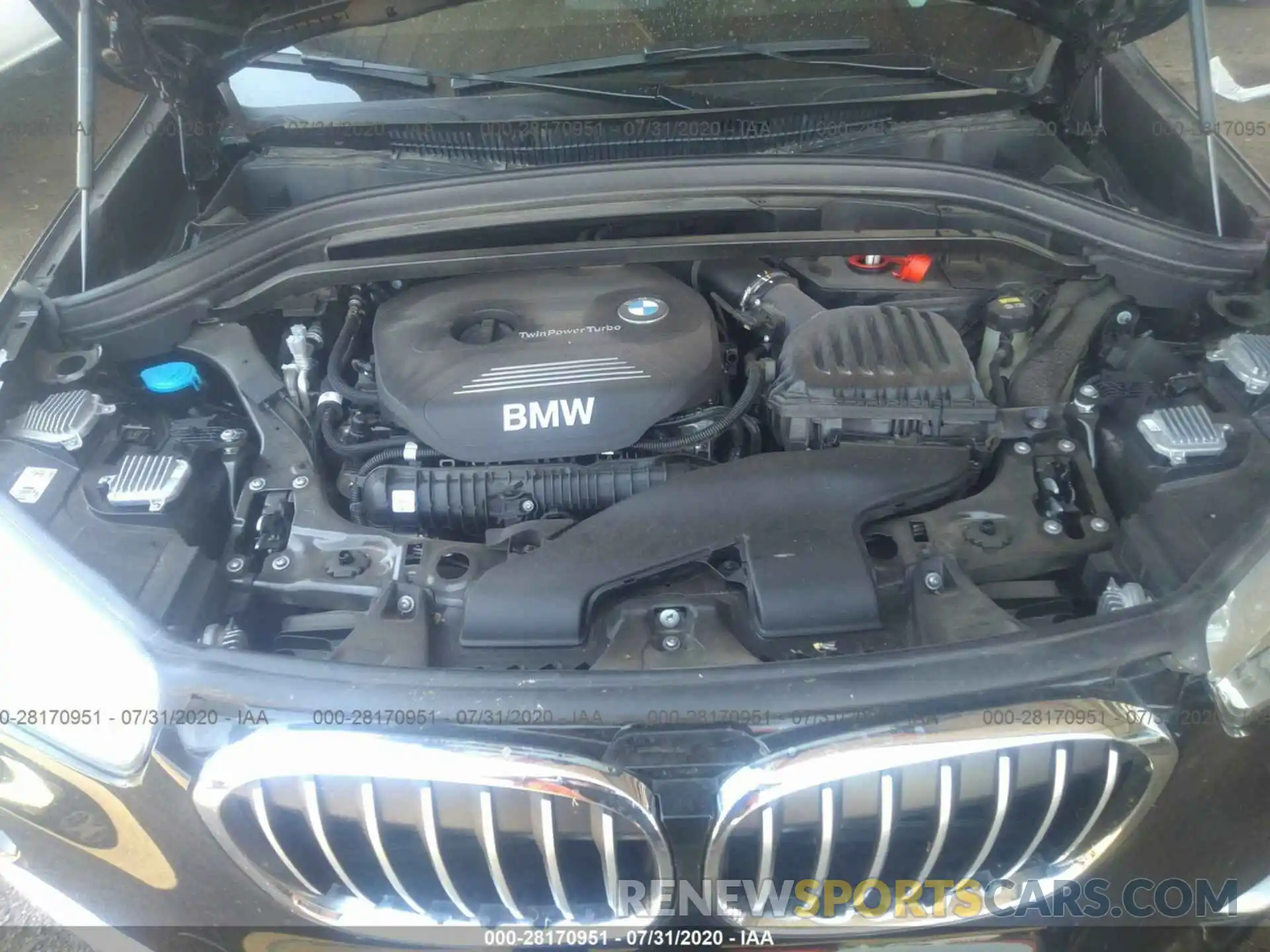 10 Фотография поврежденного автомобиля WBXHT3C56K3H35141 BMW X1 2019
