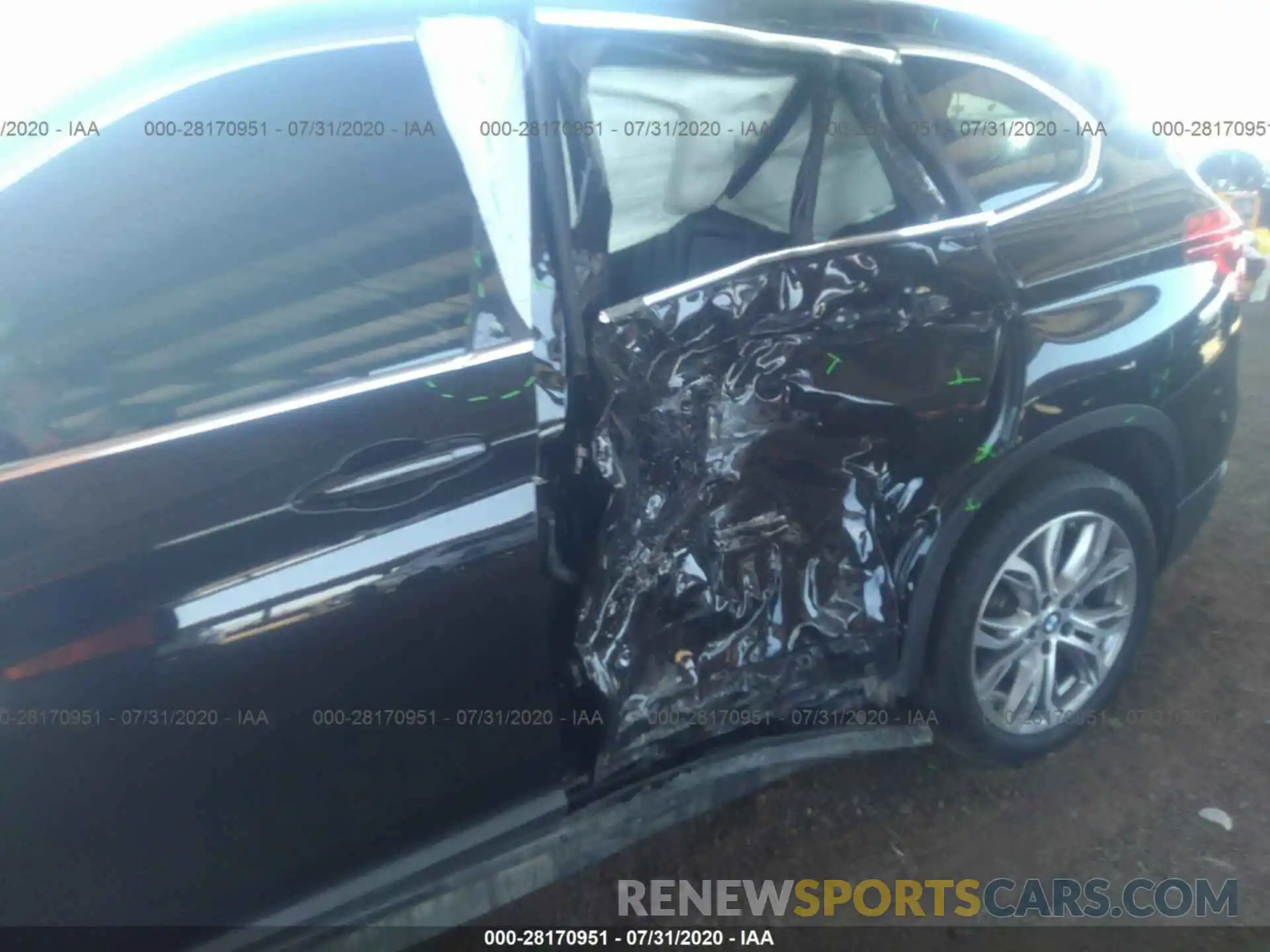 6 Фотография поврежденного автомобиля WBXHT3C56K3H35141 BMW X1 2019