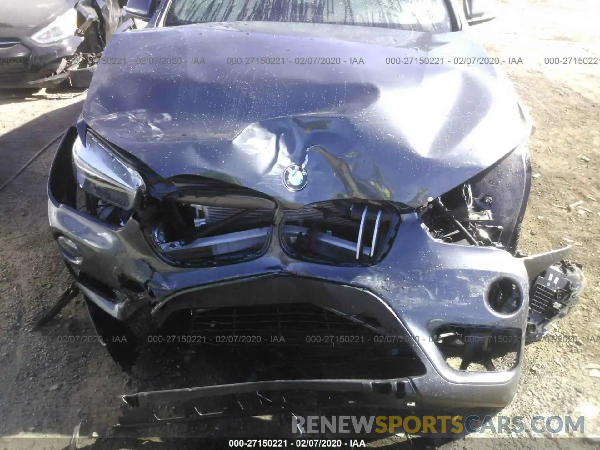 10 Photograph of a damaged car WBXHT3C56K3H35866 BMW X1 2019