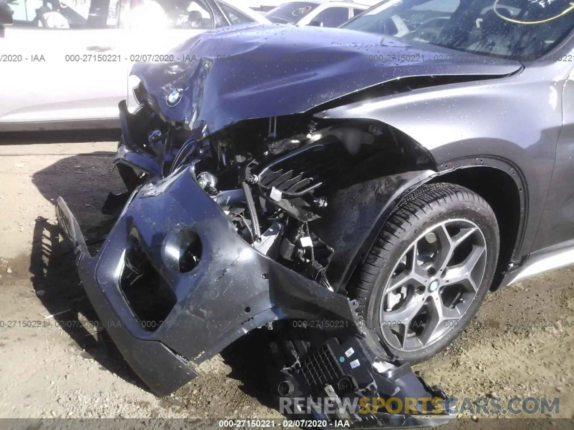6 Photograph of a damaged car WBXHT3C56K3H35866 BMW X1 2019