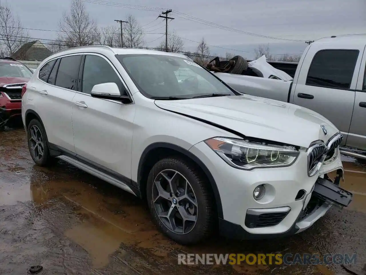 4 Photograph of a damaged car WBXHT3C56K5L35422 BMW X1 2019