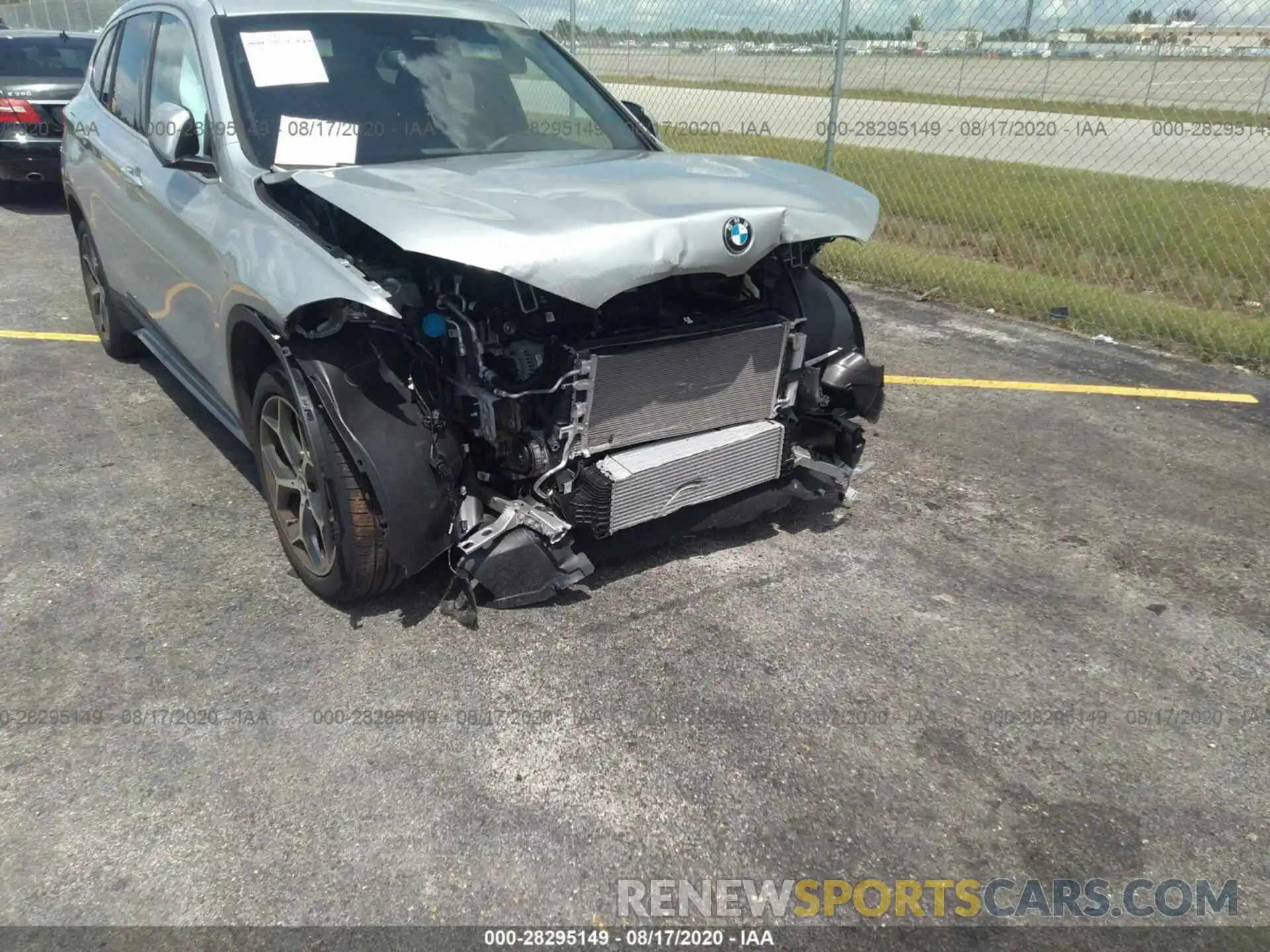 6 Photograph of a damaged car WBXHT3C56K5L37591 BMW X1 2019