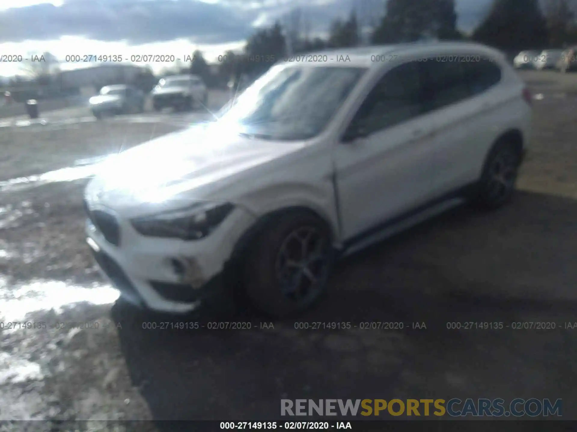 2 Photograph of a damaged car WBXHT3C56K5L37722 BMW X1 2019