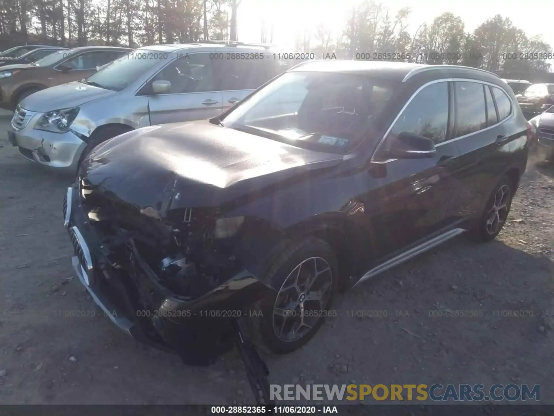 2 Photograph of a damaged car WBXHT3C56K5L90047 BMW X1 2019