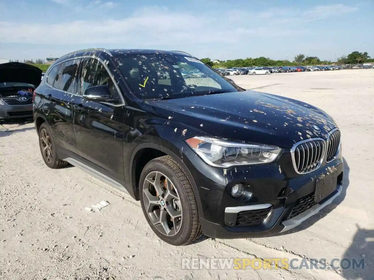 1 Фотография поврежденного автомобиля WBXHT3C56K5N18481 BMW X1 2019