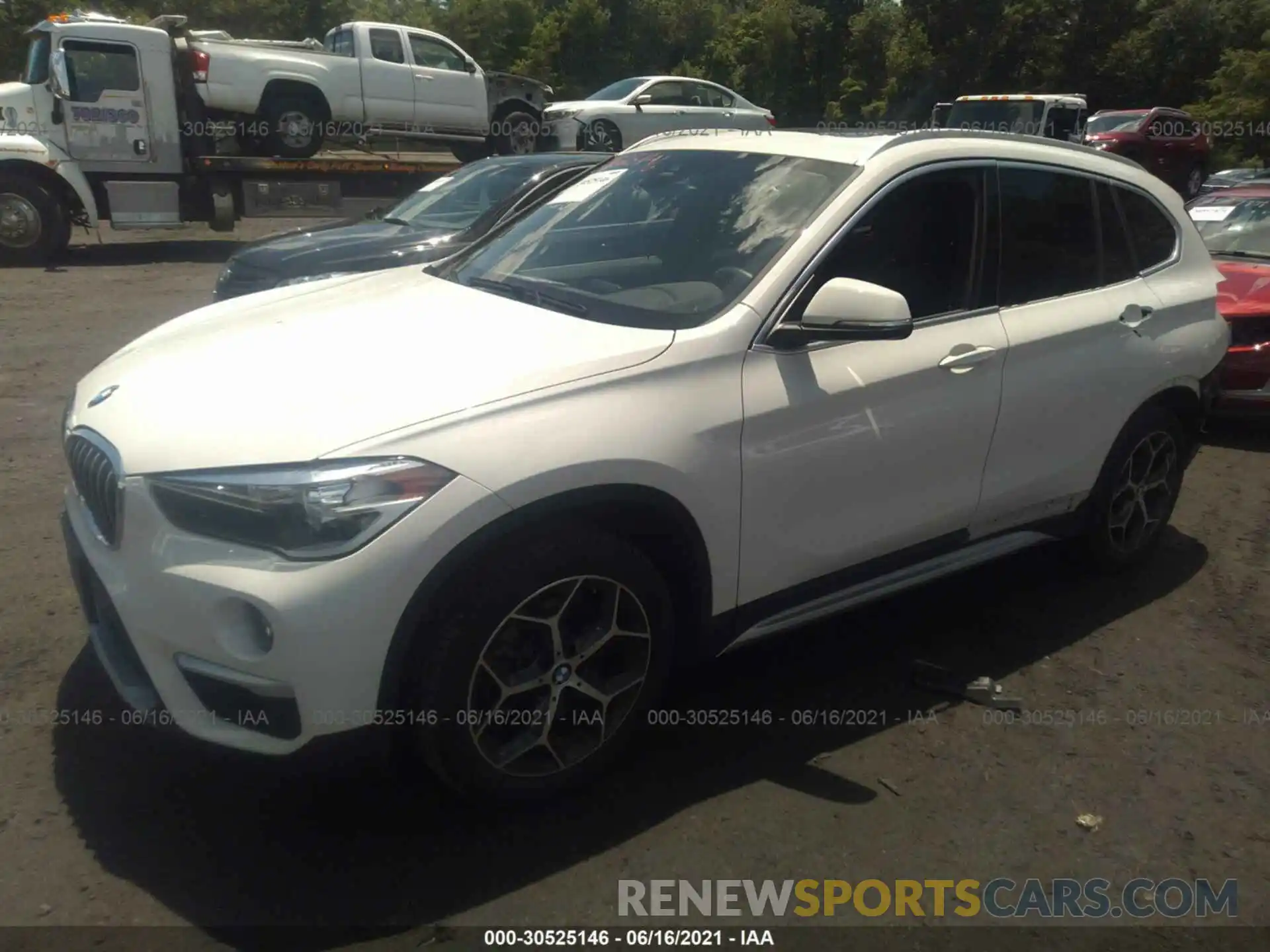 2 Photograph of a damaged car WBXHT3C56K5N56437 BMW X1 2019