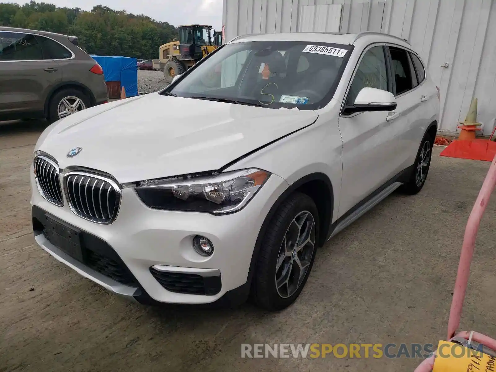 2 Photograph of a damaged car WBXHT3C57K3H35391 BMW X1 2019