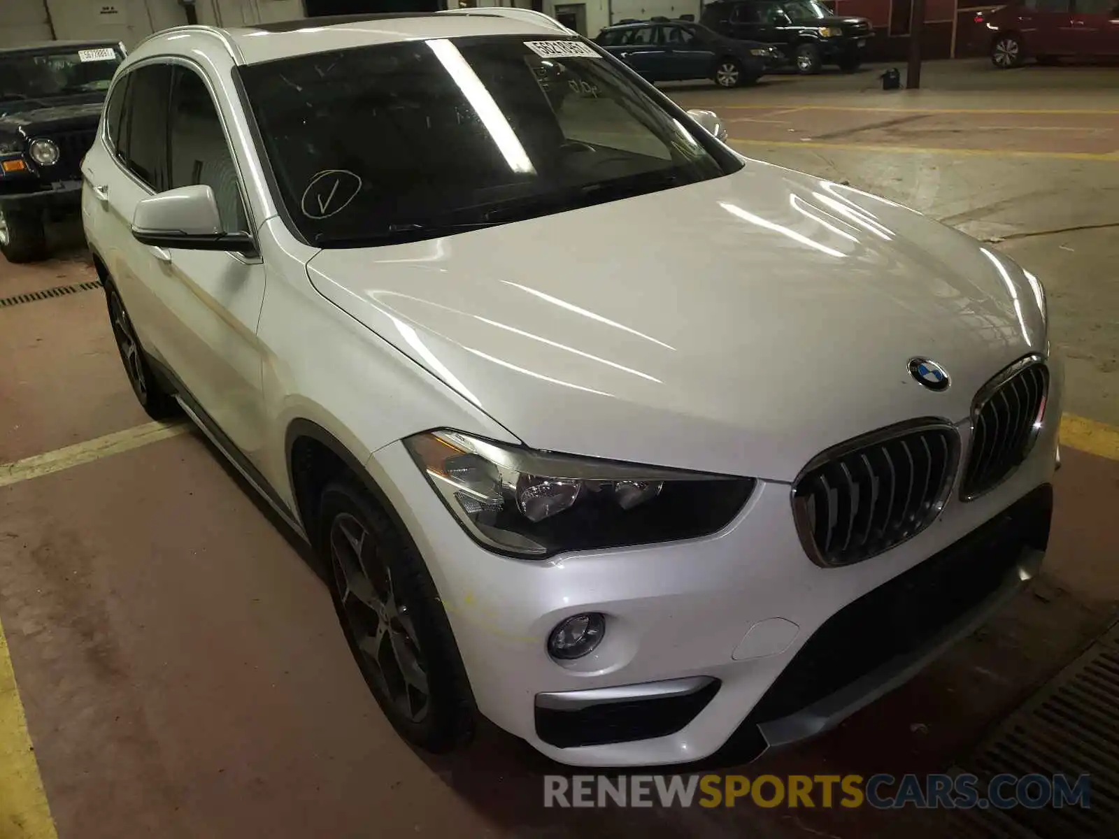 1 Photograph of a damaged car WBXHT3C57K5L35705 BMW X1 2019