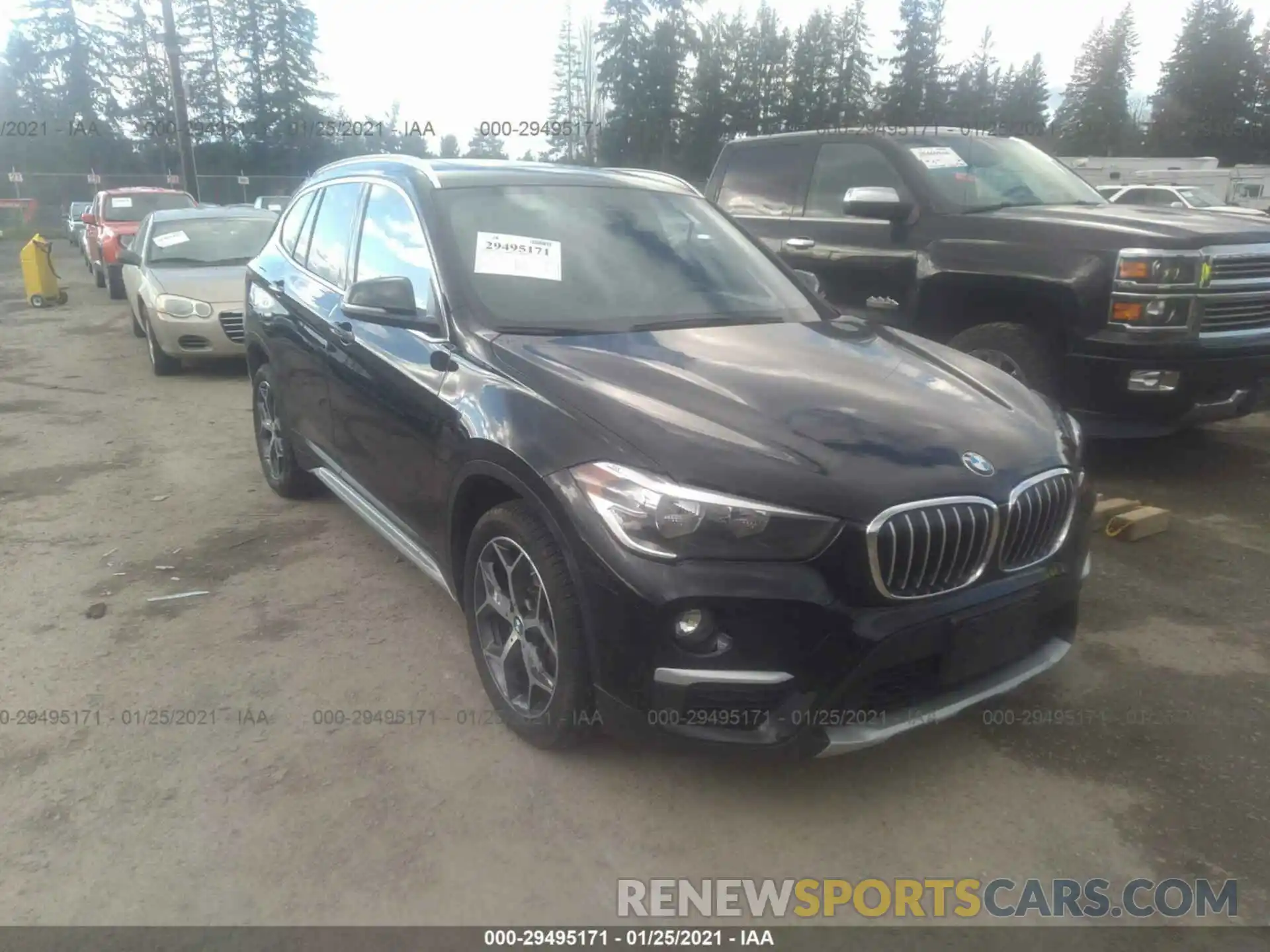 1 Photograph of a damaged car WBXHT3C57K5L89411 BMW X1 2019