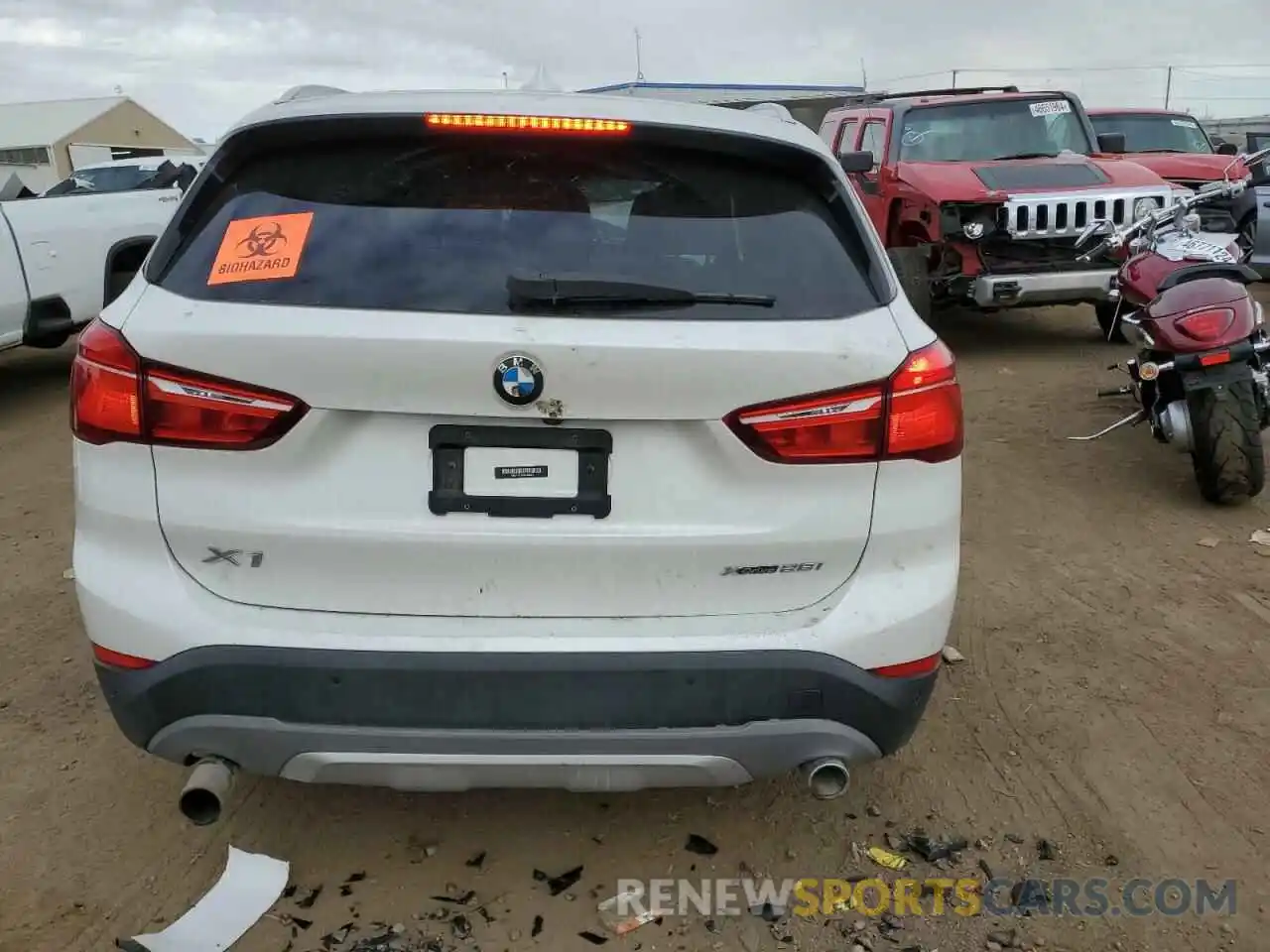 6 Photograph of a damaged car WBXHT3C57K5L89926 BMW X1 2019