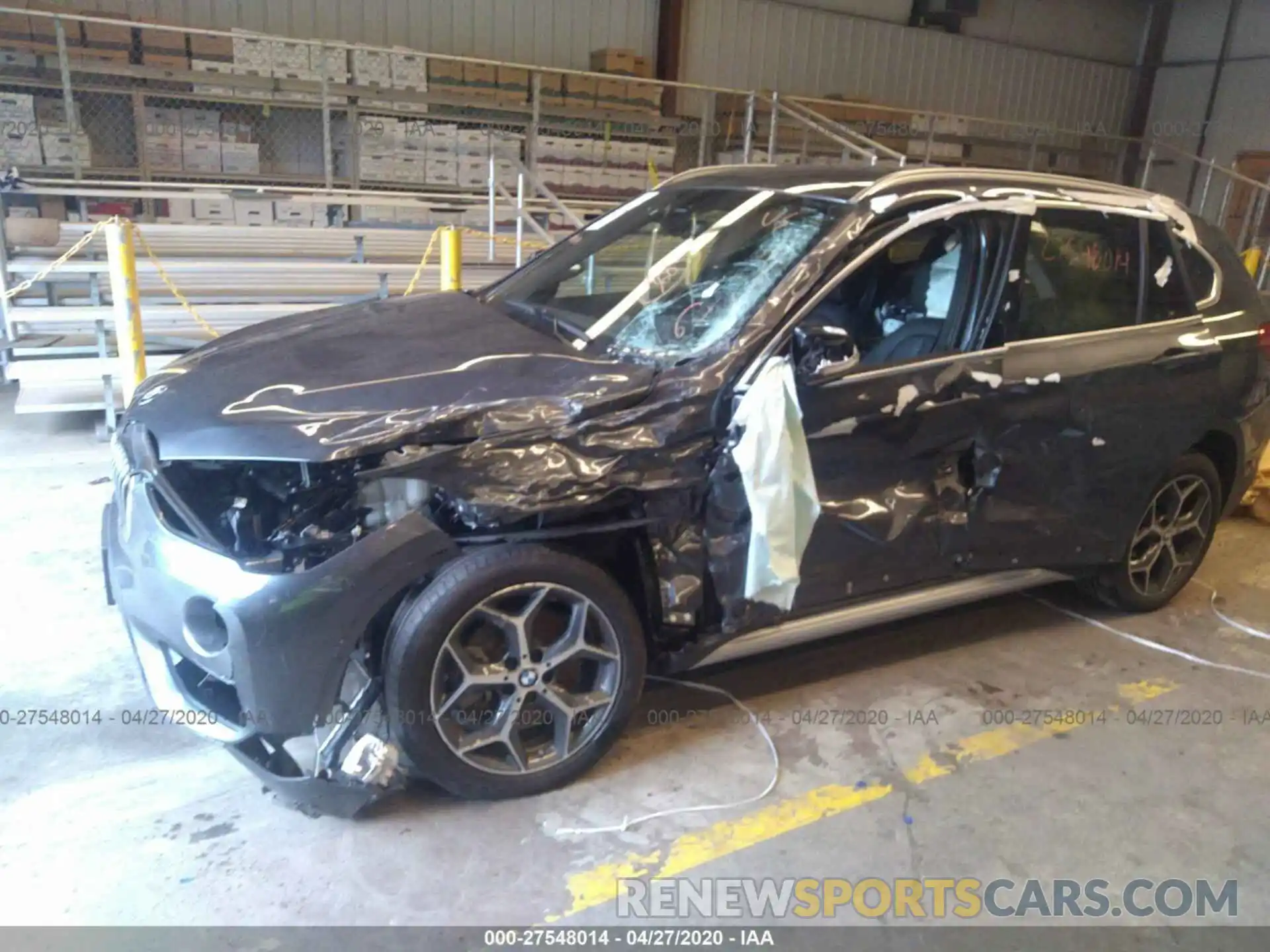 6 Photograph of a damaged car WBXHT3C57K5L91319 BMW X1 2019