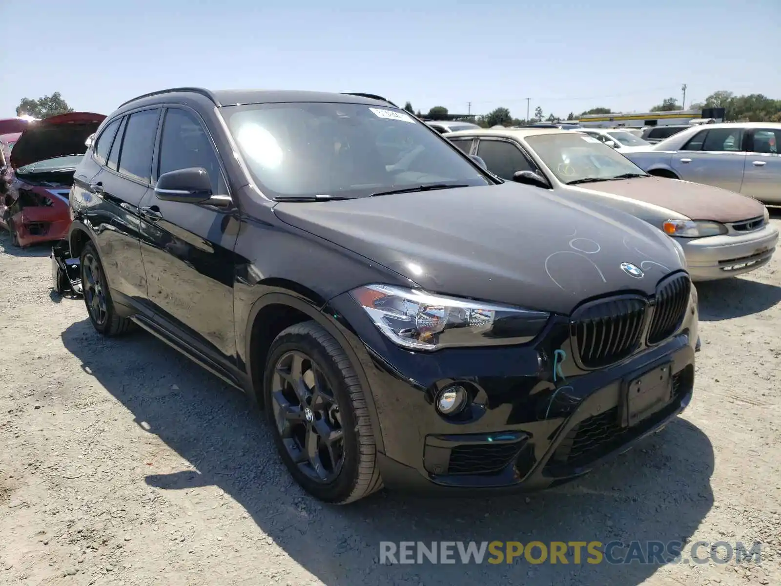 1 Photograph of a damaged car WBXHT3C58K3H34010 BMW X1 2019