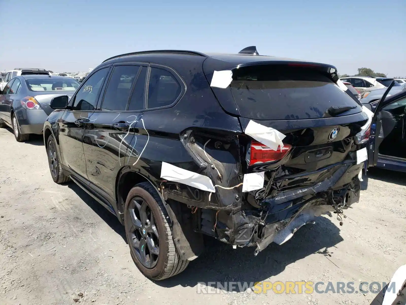 3 Photograph of a damaged car WBXHT3C58K3H34010 BMW X1 2019