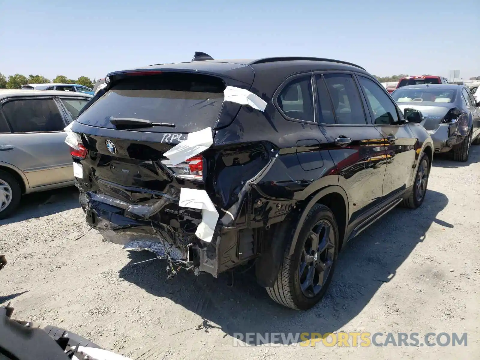 4 Photograph of a damaged car WBXHT3C58K3H34010 BMW X1 2019