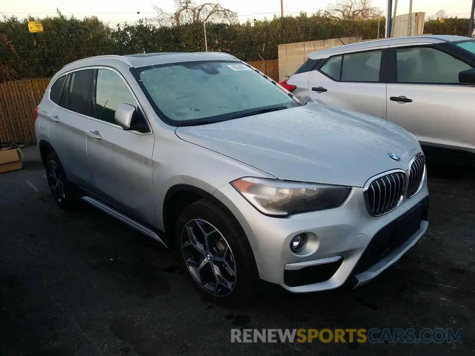 1 Photograph of a damaged car WBXHT3C58K3H34203 BMW X1 2019