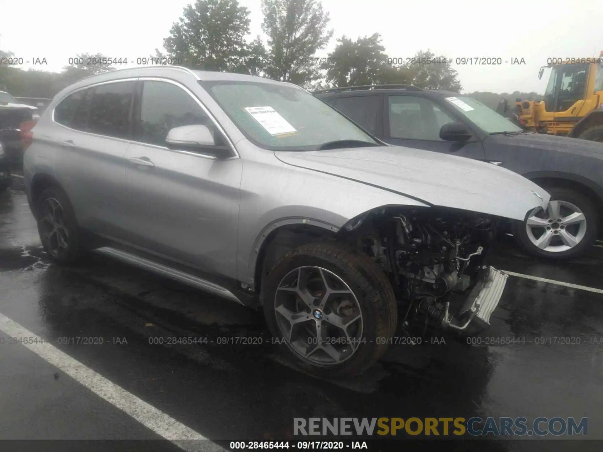 1 Photograph of a damaged car WBXHT3C58K3H36288 BMW X1 2019