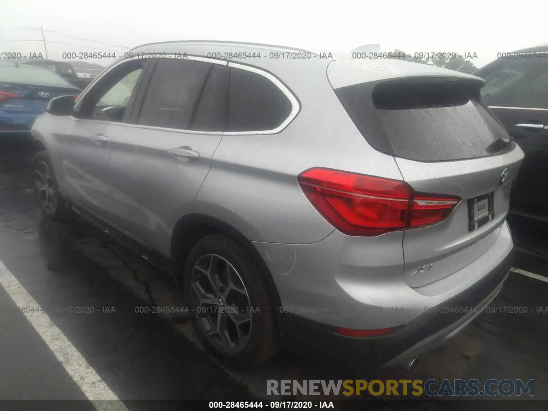 3 Photograph of a damaged car WBXHT3C58K3H36288 BMW X1 2019