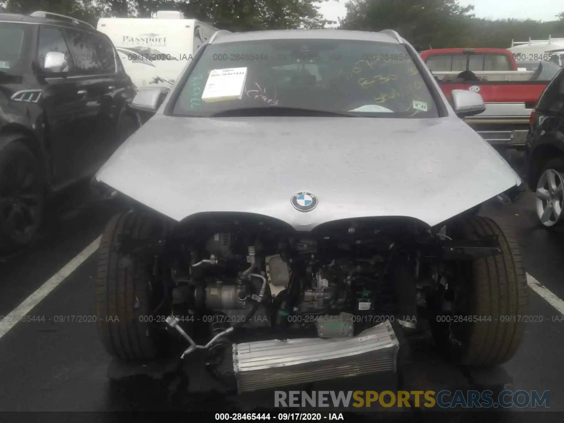 6 Photograph of a damaged car WBXHT3C58K3H36288 BMW X1 2019