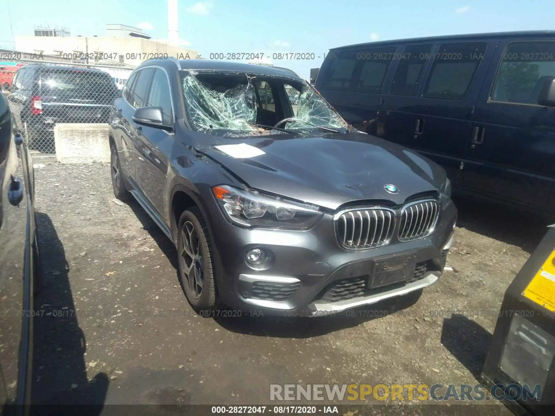 1 Photograph of a damaged car WBXHT3C58K3H36677 BMW X1 2019