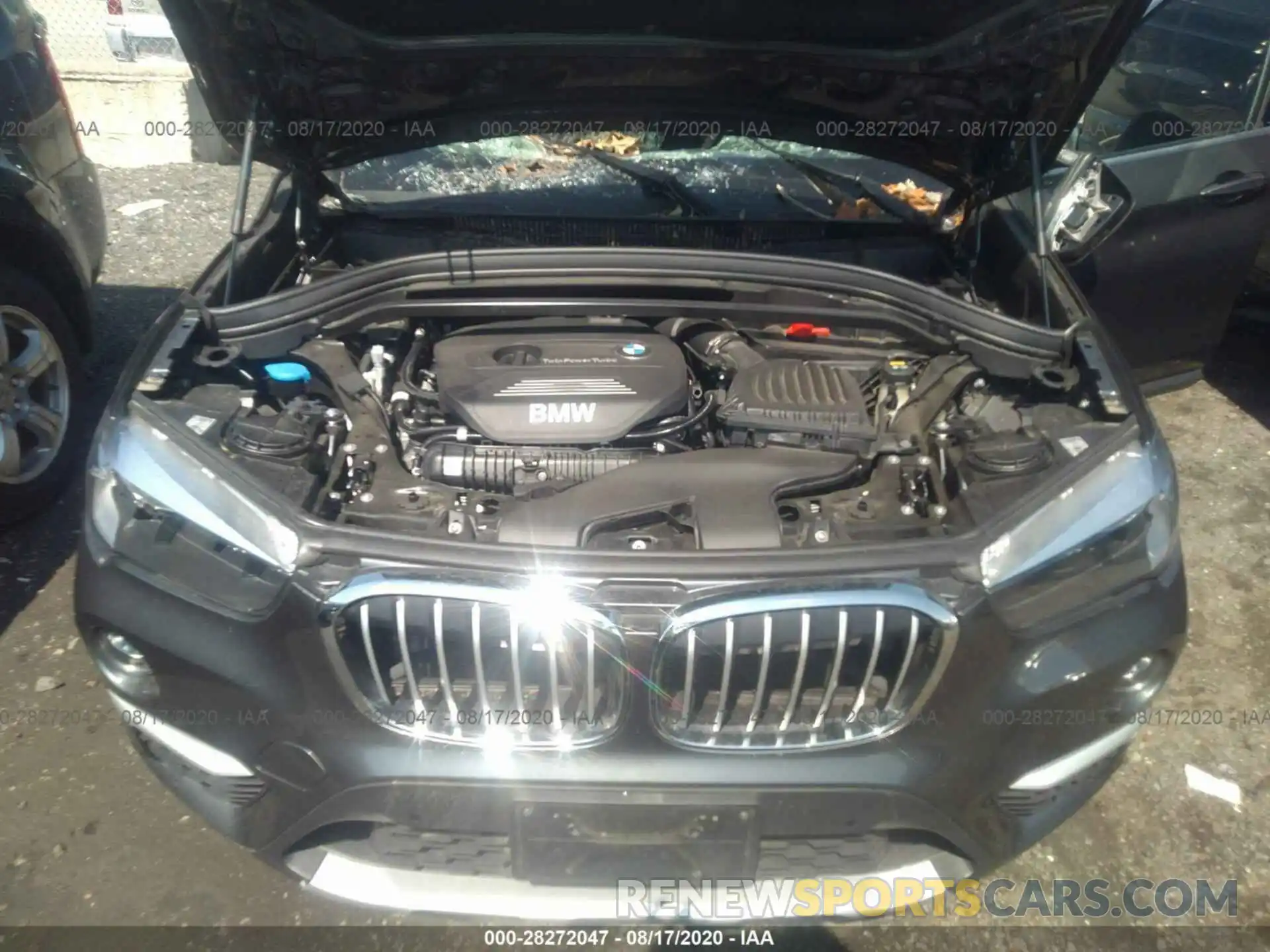 10 Photograph of a damaged car WBXHT3C58K3H36677 BMW X1 2019
