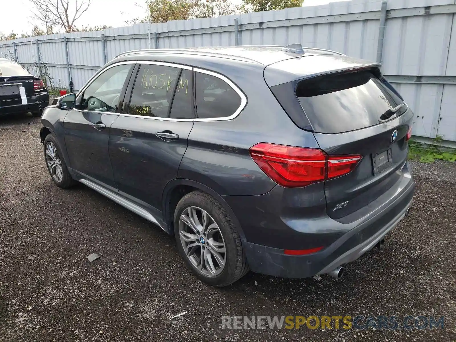 3 Фотография поврежденного автомобиля WBXHT3C58K3H36789 BMW X1 2019