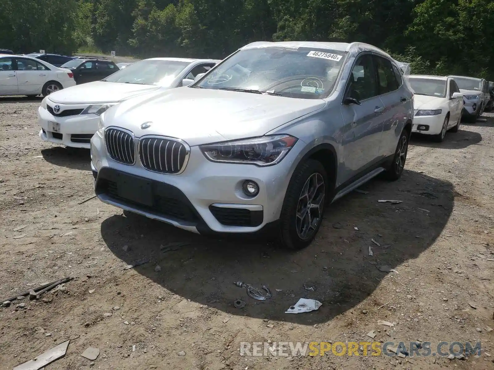 2 Photograph of a damaged car WBXHT3C58K5L37835 BMW X1 2019