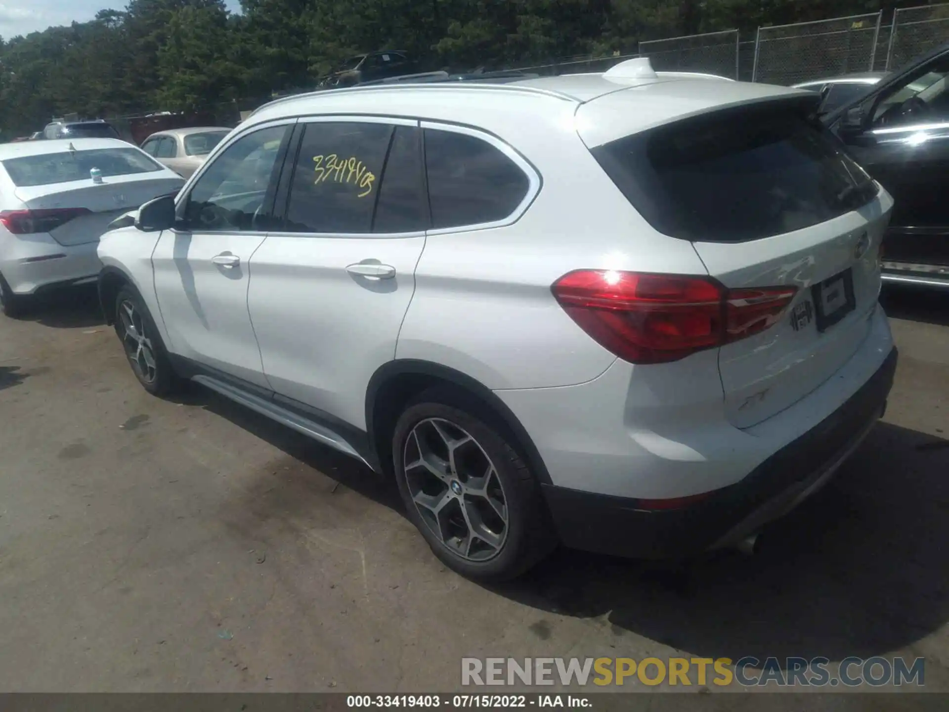 3 Photograph of a damaged car WBXHT3C58K5L38144 BMW X1 2019