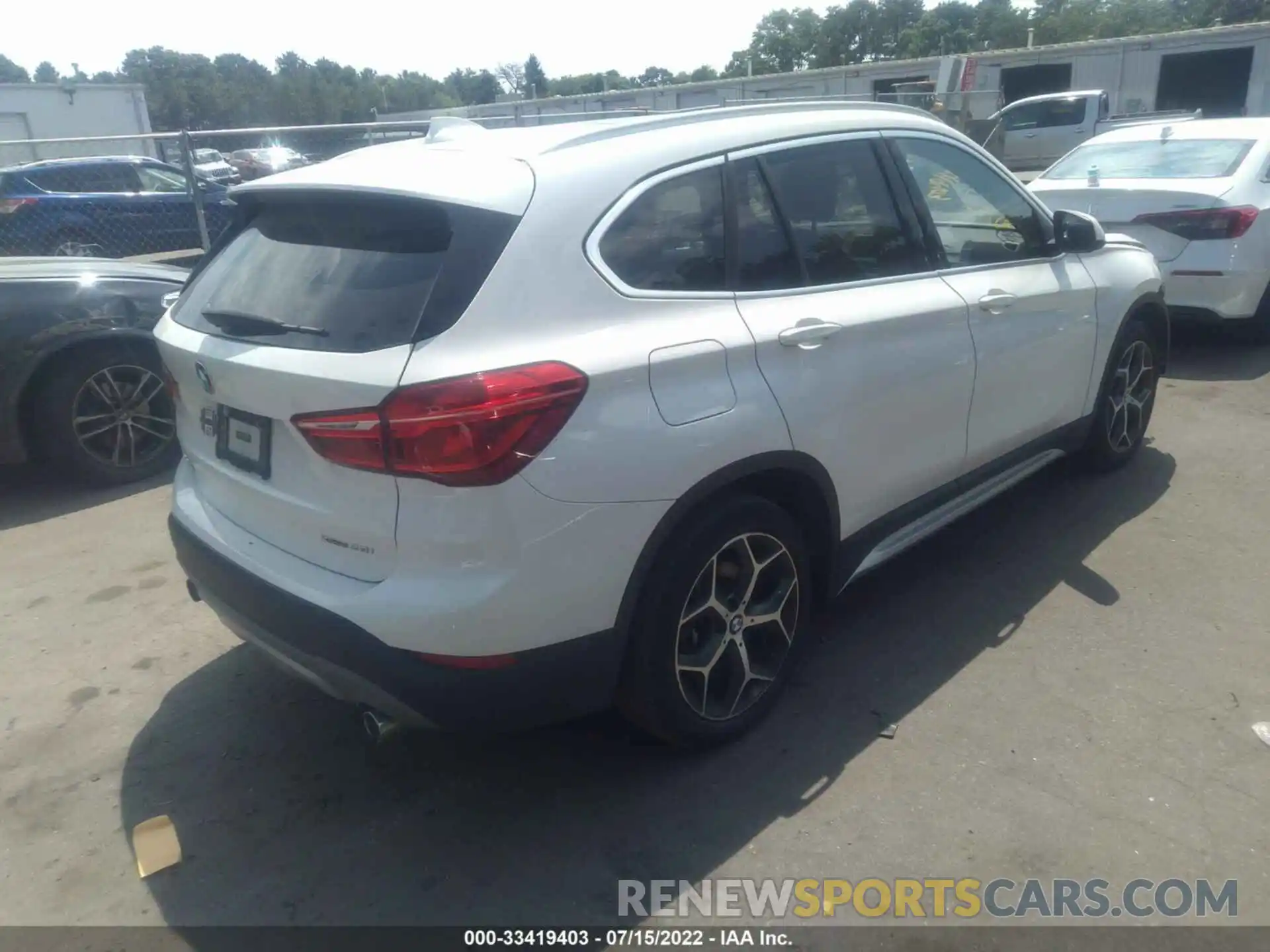 4 Photograph of a damaged car WBXHT3C58K5L38144 BMW X1 2019