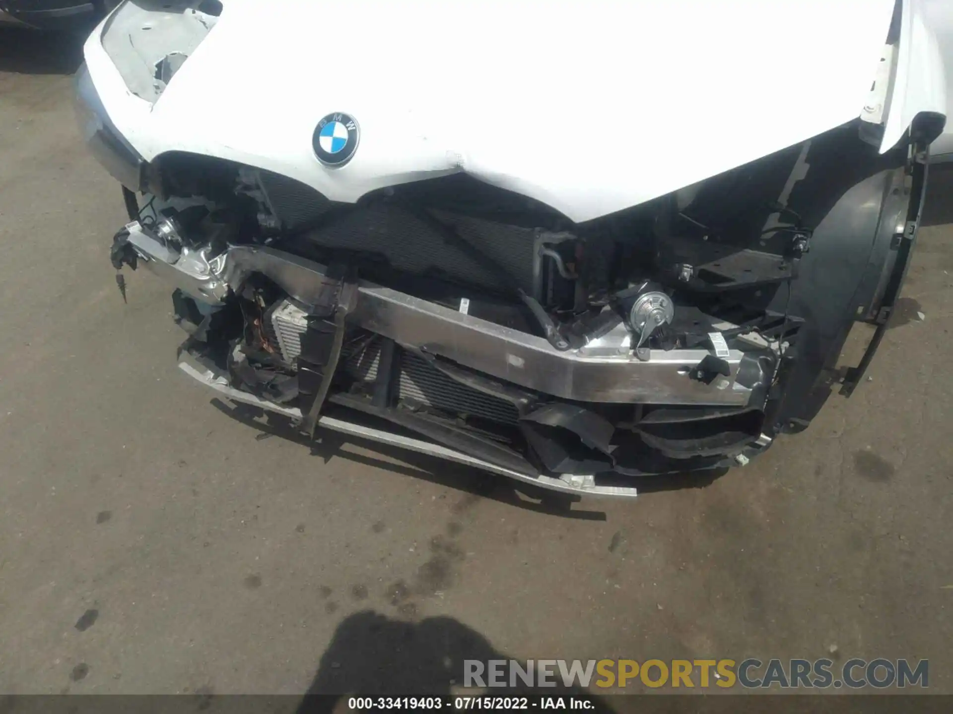 6 Photograph of a damaged car WBXHT3C58K5L38144 BMW X1 2019