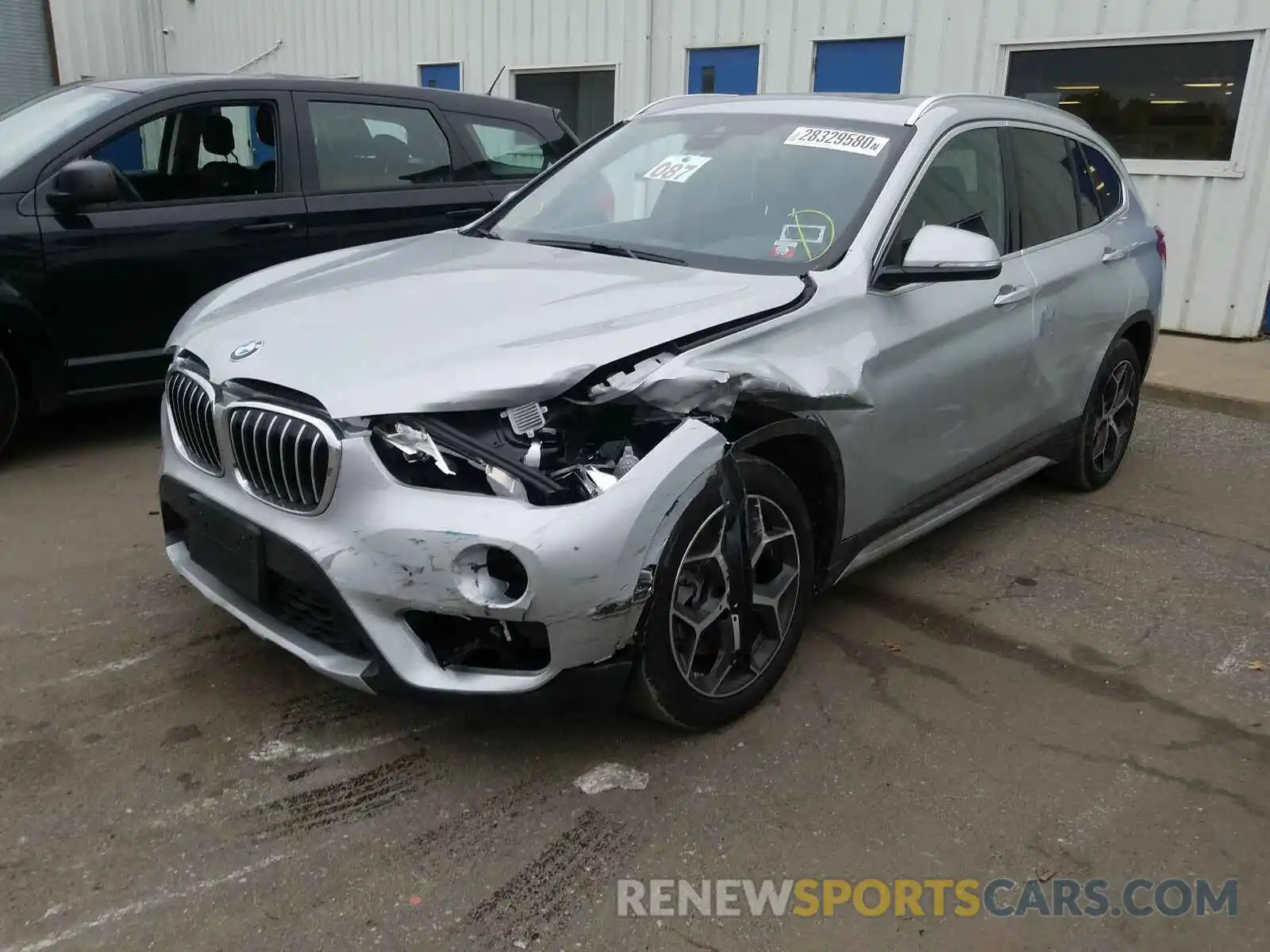 2 Photograph of a damaged car WBXHT3C58K5L89305 BMW X1 2019