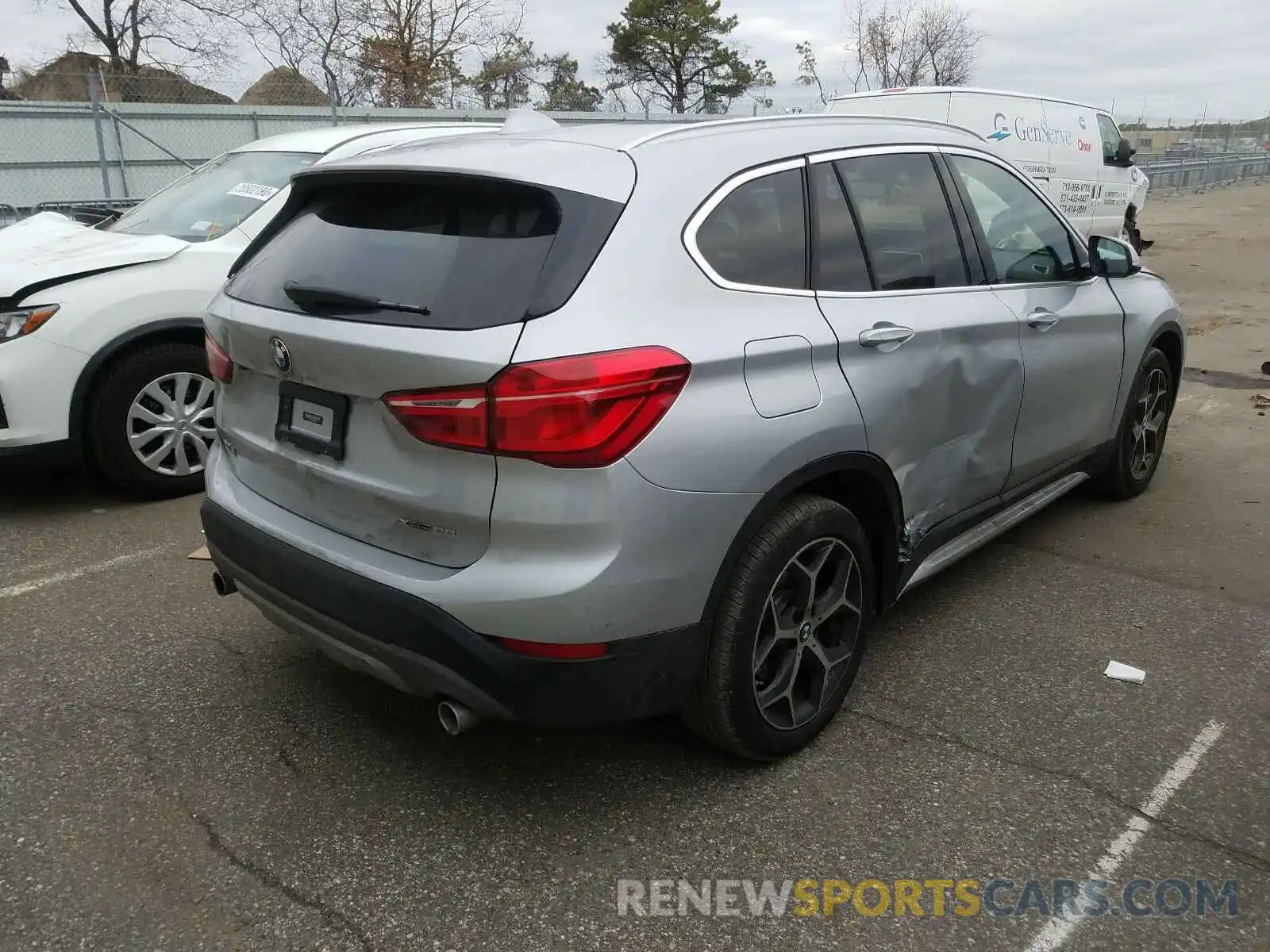 4 Photograph of a damaged car WBXHT3C58K5L89305 BMW X1 2019