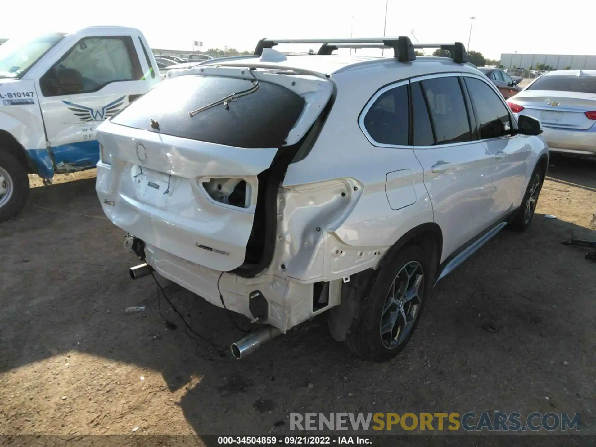 4 Photograph of a damaged car WBXHT3C58K5L90342 BMW X1 2019