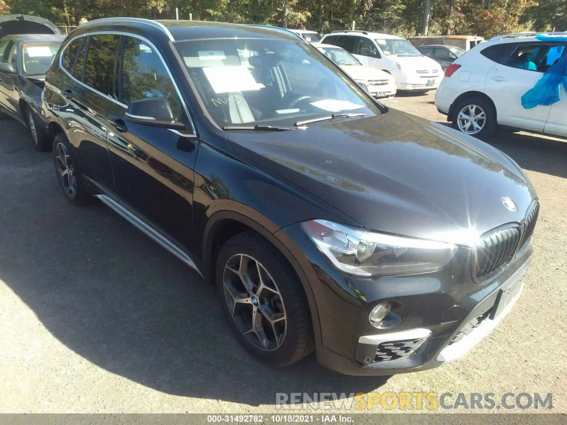 1 Photograph of a damaged car WBXHT3C59K5L36838 BMW X1 2019