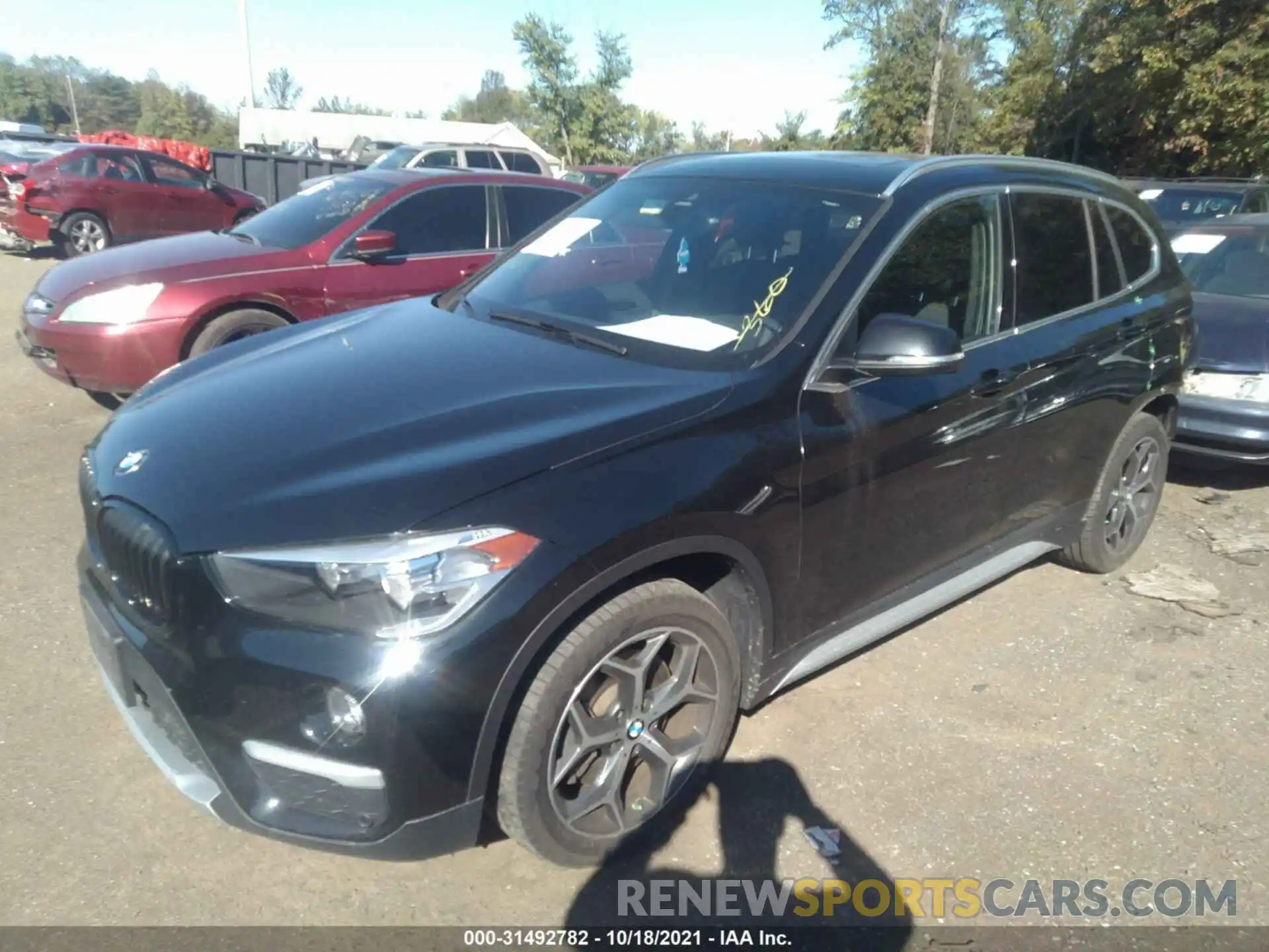 2 Photograph of a damaged car WBXHT3C59K5L36838 BMW X1 2019