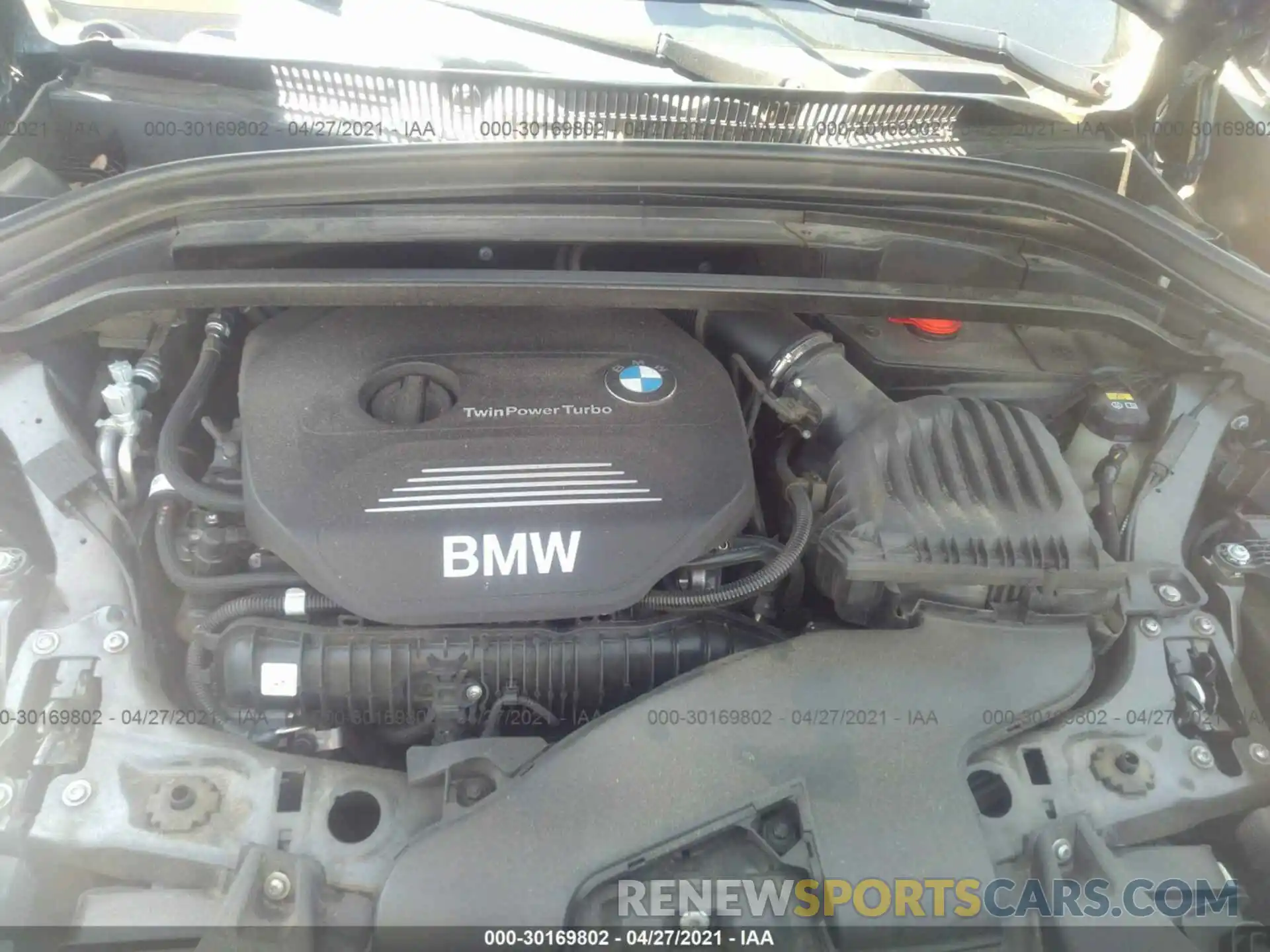 10 Photograph of a damaged car WBXHT3C59K5L36922 BMW X1 2019