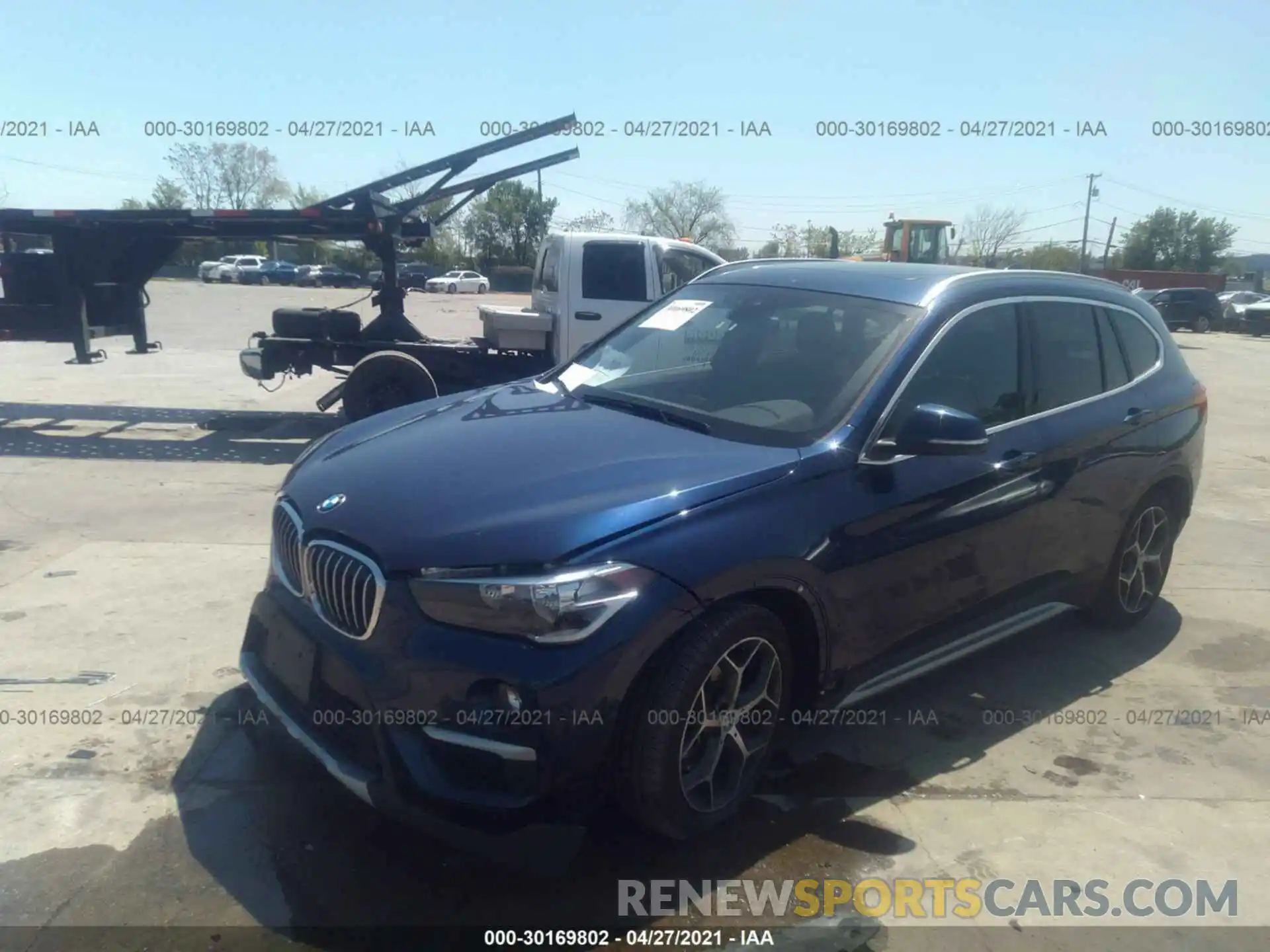 2 Photograph of a damaged car WBXHT3C59K5L36922 BMW X1 2019