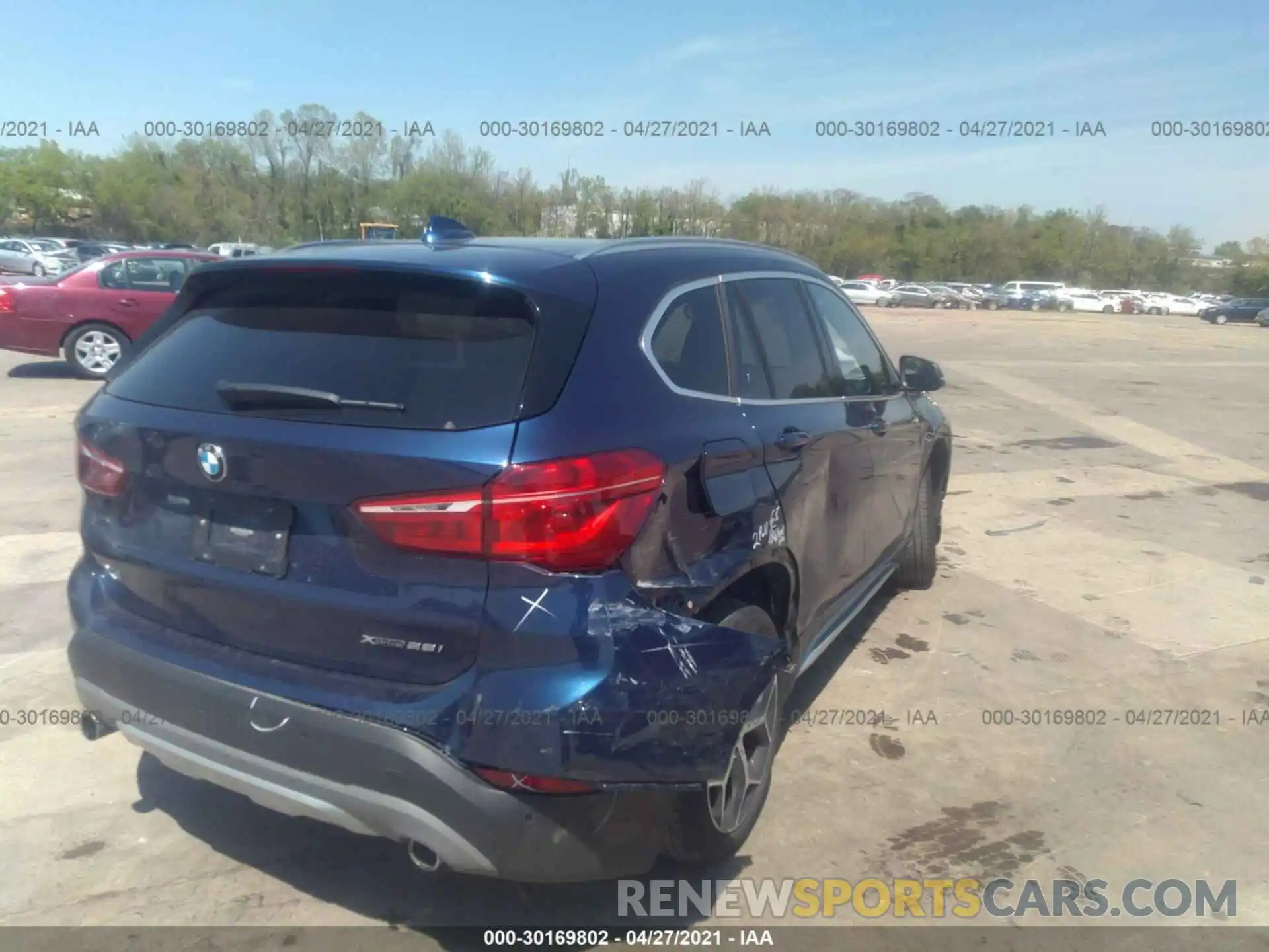 6 Photograph of a damaged car WBXHT3C59K5L36922 BMW X1 2019