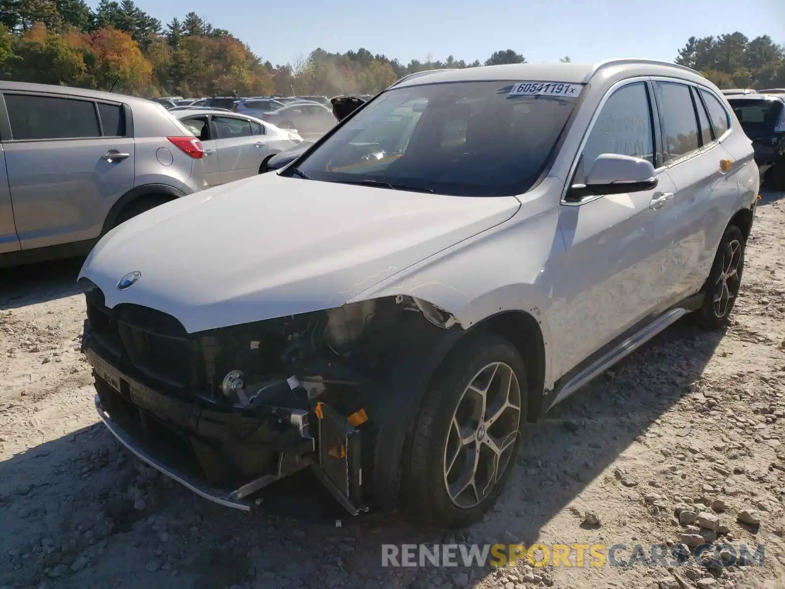 2 Photograph of a damaged car WBXHT3C59K5L37553 BMW X1 2019