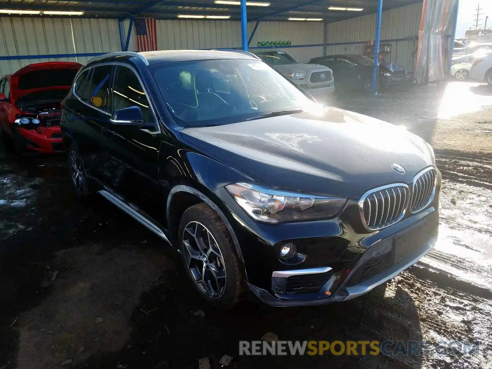 1 Photograph of a damaged car WBXHT3C59K5L38234 BMW X1 2019