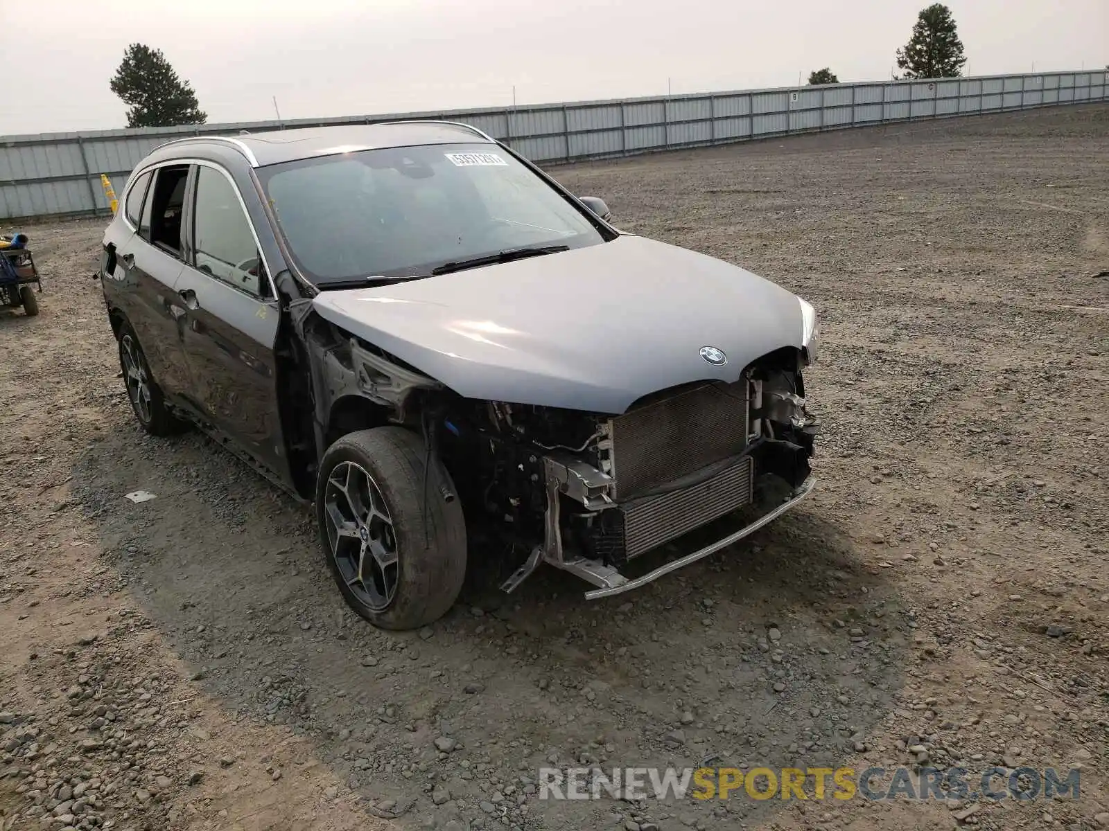 1 Photograph of a damaged car WBXHT3C59K5L89166 BMW X1 2019