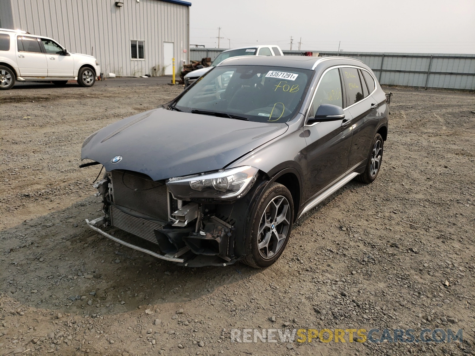 2 Photograph of a damaged car WBXHT3C59K5L89166 BMW X1 2019