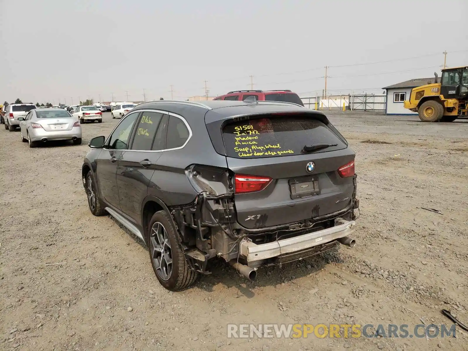 3 Photograph of a damaged car WBXHT3C59K5L89166 BMW X1 2019