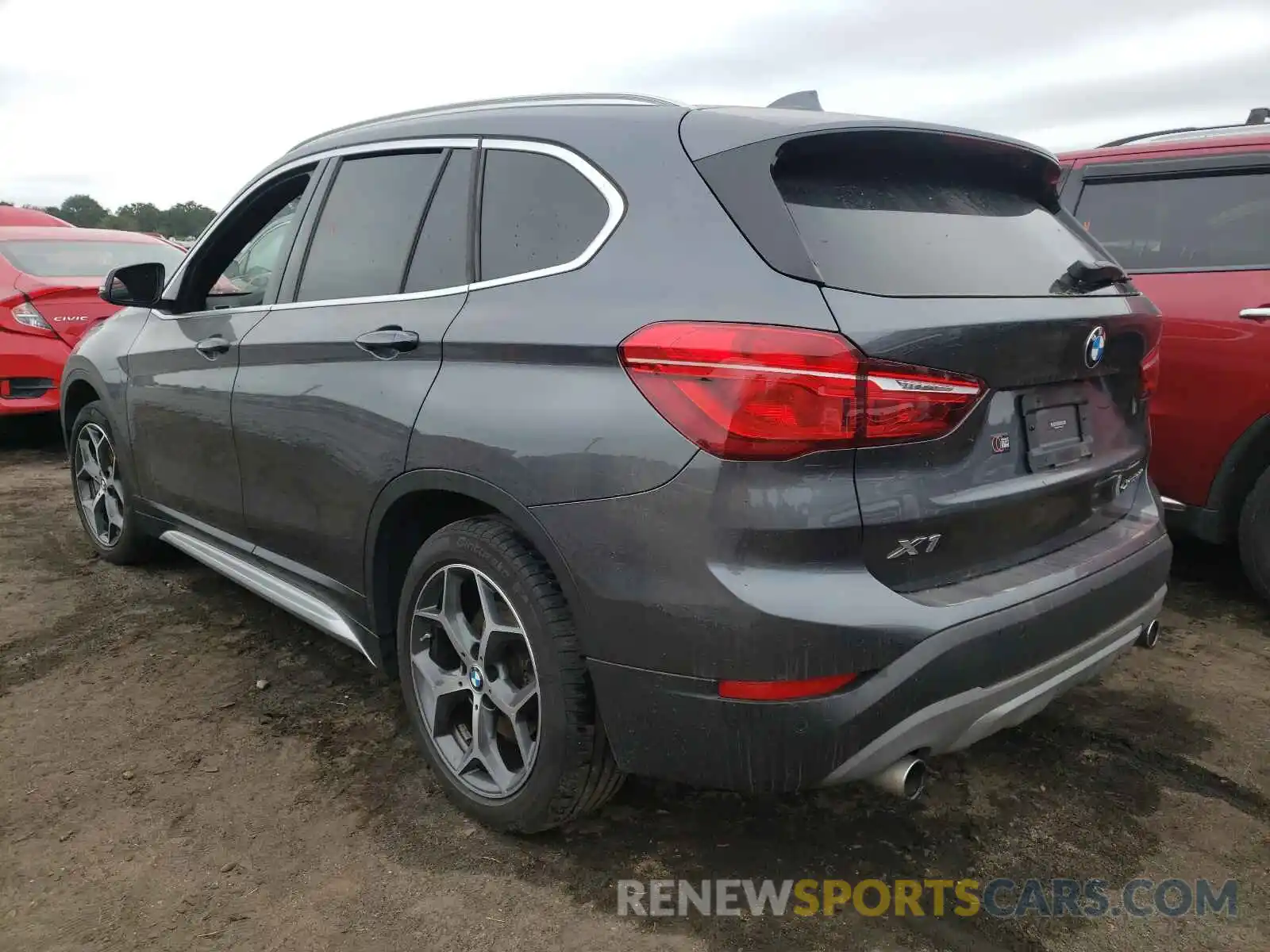 3 Photograph of a damaged car WBXHT3C59K5L90432 BMW X1 2019