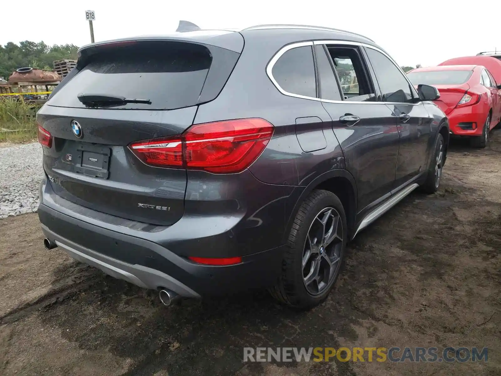 4 Фотография поврежденного автомобиля WBXHT3C59K5L90432 BMW X1 2019