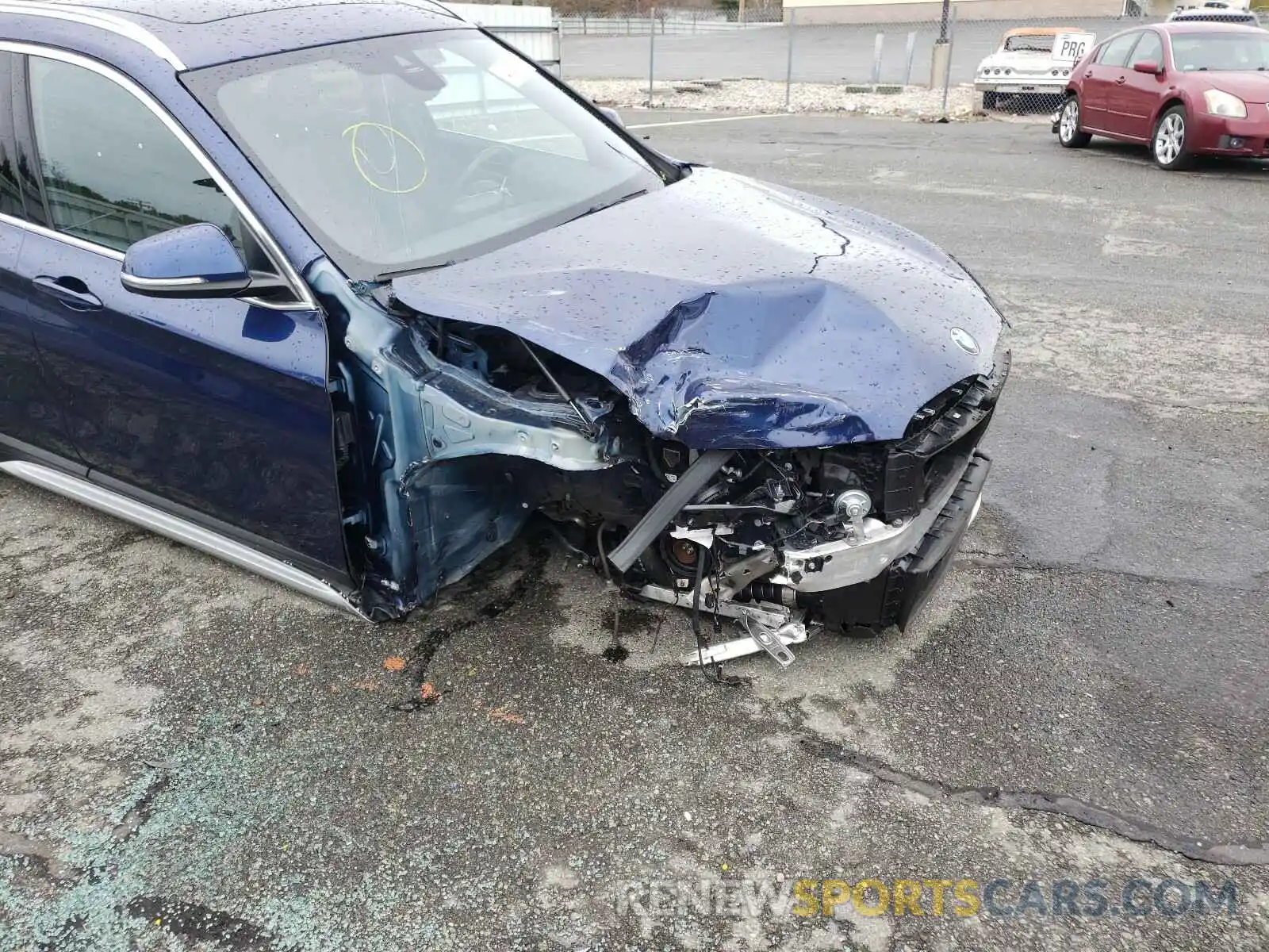 9 Photograph of a damaged car WBXHT3C59K5L90916 BMW X1 2019